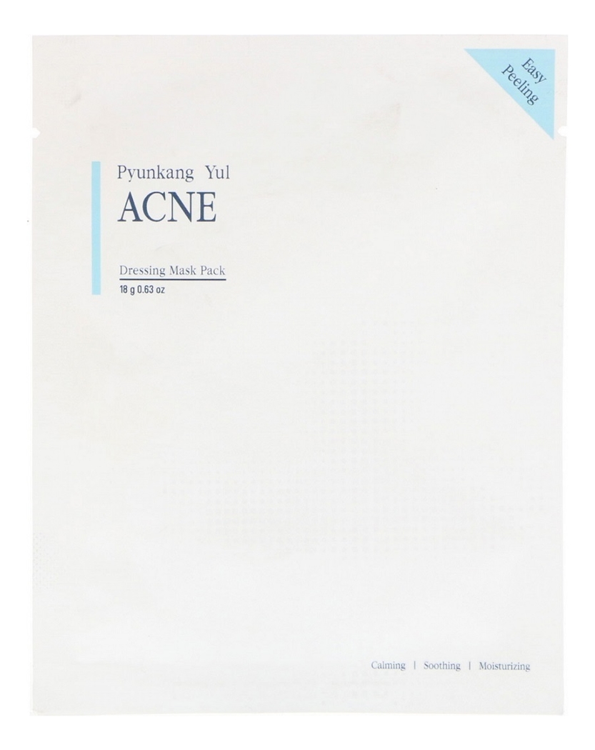 

Тканевая маска для проблемной кожи лица ACNE Dressing Mask Pack 18г