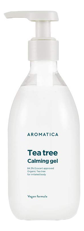 Противовоспалительный гель для лица и тела c маслом чайного дерева Tea Tree Calming Gel: Гель 300мл