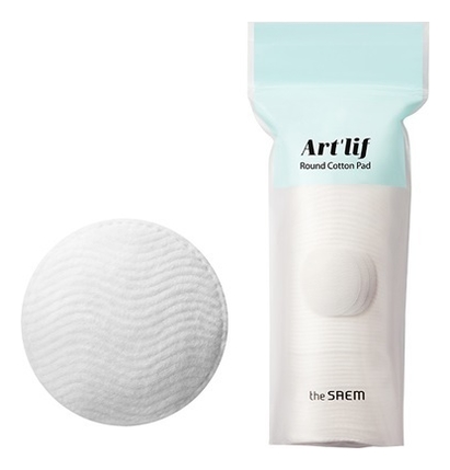 

Очищающие диски для лица Art'Lif Round Cotton Pad 80шт
