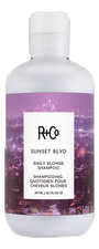 R+Co Шампунь для светлых волос Sunset Blvd Daily Blonde Shampoo