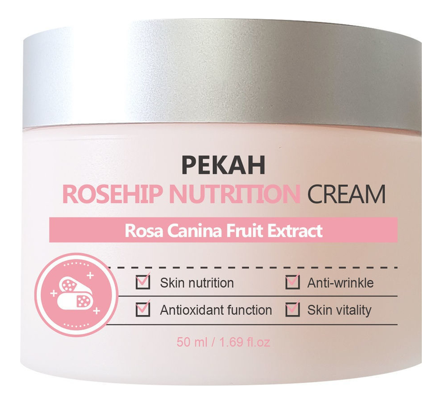 

Питательный крем для лица с экстрактом шиповника Rosehip Nutrition Cream 50мл
