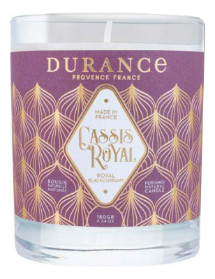 Ароматическая свеча Perfumed Natural Candle Royal Blackcurrant (королевская черная смородина): Свеча 180г