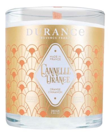 Ароматическая свеча Perfumed Natural Candle Orange Cinnamon (апельсин и корица): Свеча 280г