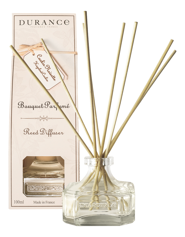 Аромадиффузор Reed Diffuser Hazelnut Cookie 100мл (ореховое печенье с шоколадом) аромадиффузор durance диффузор ореховое печенье с шоколадом hazelnut cookie