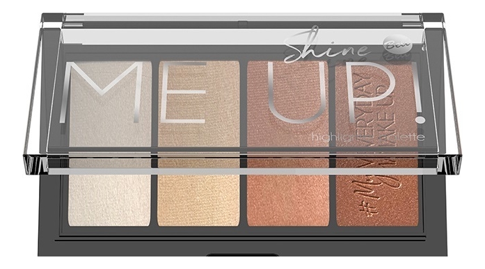 

Палетка хайлайтеров для лица Shine Me Up! Highlighter Palette 20г