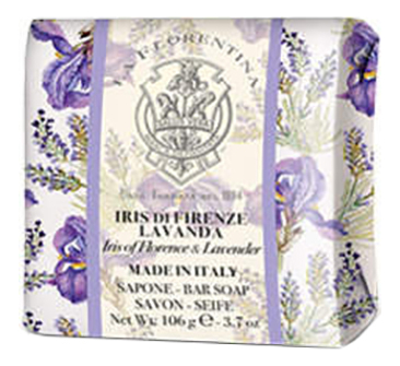 

Мыло Iris De Firenze Lavanda: Мыло 106г, Мыло Iris De Firenze Lavanda