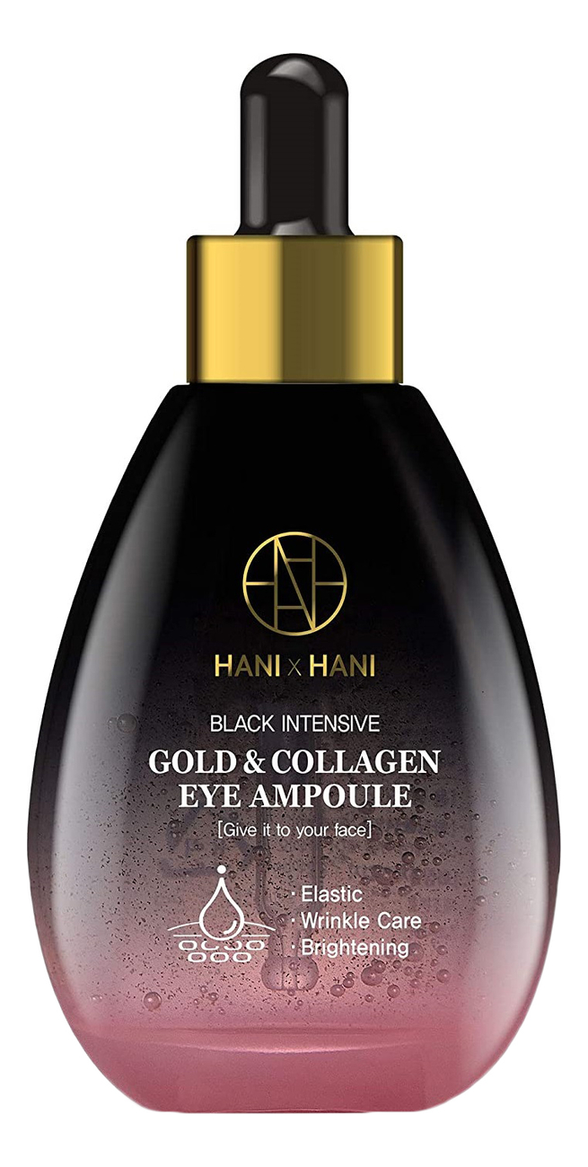 

Сыворотка для кожи вокруг глаз с коллагеном и коллоидным золотом Black Intensive Gold & Collagen Eye Ampoule 50г