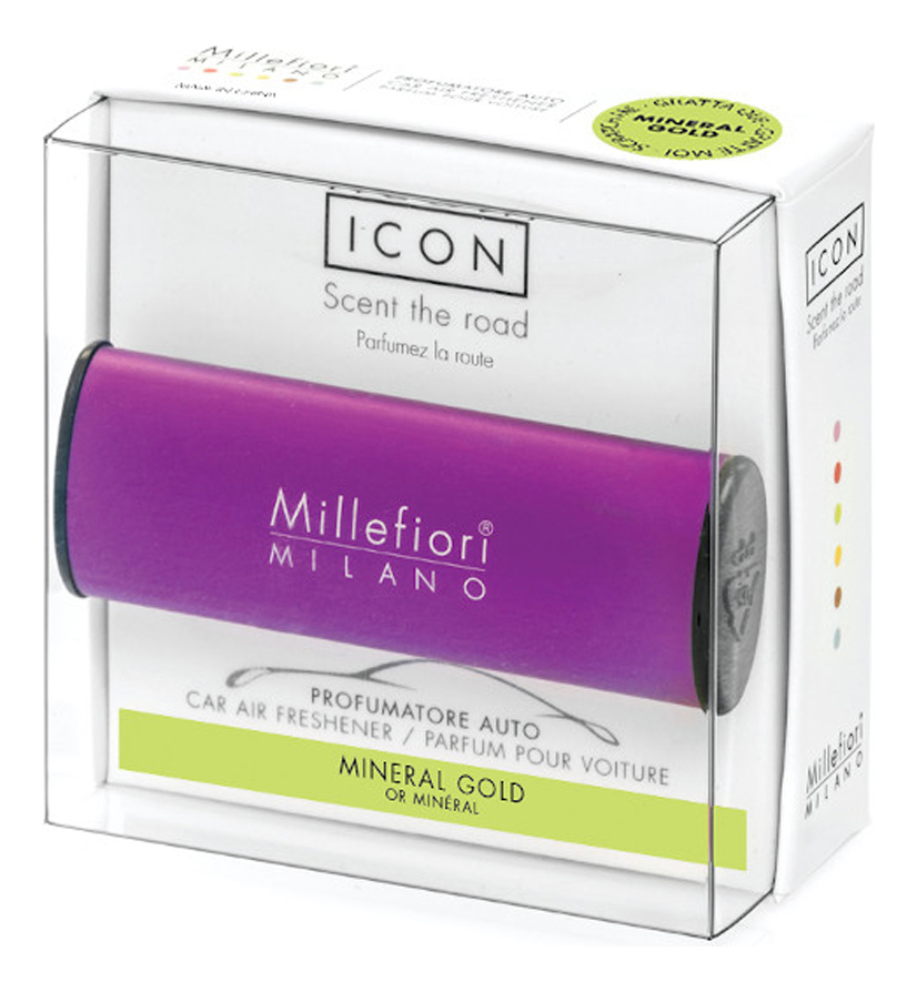 

Ароматизатор для автомобиля Классик Icon Mineral Gold (золотой минерал)