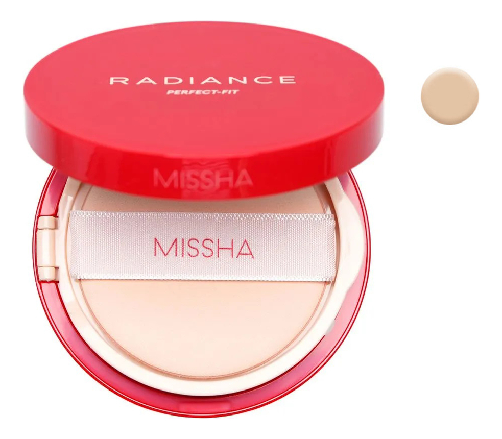 

Тональный кушон Radiance Perfect-Fit Cushion SPF50+ PA+++ 15г: 23 Sand, Тональный кушон Radiance Perfect-Fit Cushion SPF50+ PA+++ 15г