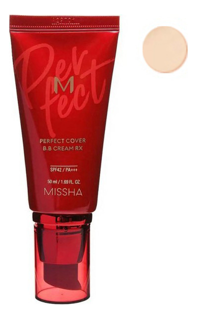 

BB крем для лица M Perfect Cover Cream RX SPF42 PA+++ 50мл: 22 Neutral Beige, BB крем для лица M Perfect Cover Cream RX SPF42 PA+++ 50мл