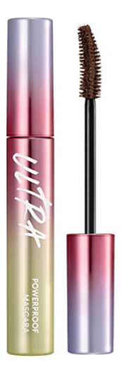 

Водостойкая тушь для ресниц Ultra Powerproof Mascara Curling & Slim 8г: Brown, Водостойкая тушь для ресниц Ultra Powerproof Mascara Curling & Slim 8г