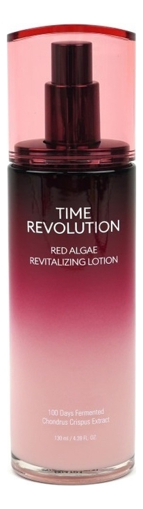 

Лосьон для лица с экстрактом красных водорослей Time Revolution Red Algae Revitalizing Lotion 130мл