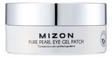 Mizon Гидрогелевые патчи для кожи вокруг глаз с экстрактом белого жемчуга Pure Pearl Eye Gel Patch 60шт