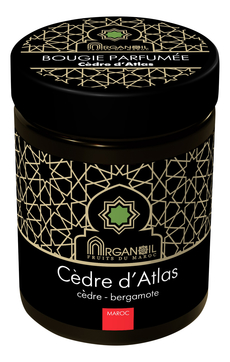 Ароматическая свеча Атласский кедр Bougie Parfumee Cedre D'Atlas (кедр-бергамот)