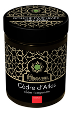 ARGANOIL Ароматическая свеча Атласский кедр Bougie Parfumee Cedre D'Atlas (кедр-бергамот)