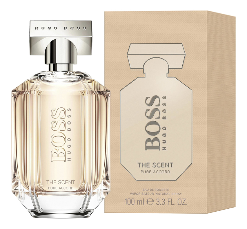 The Scent Pure Accord For Her: туалетная вода 100мл туалетная вода 30 мл hugo boss the scent for her pure accord