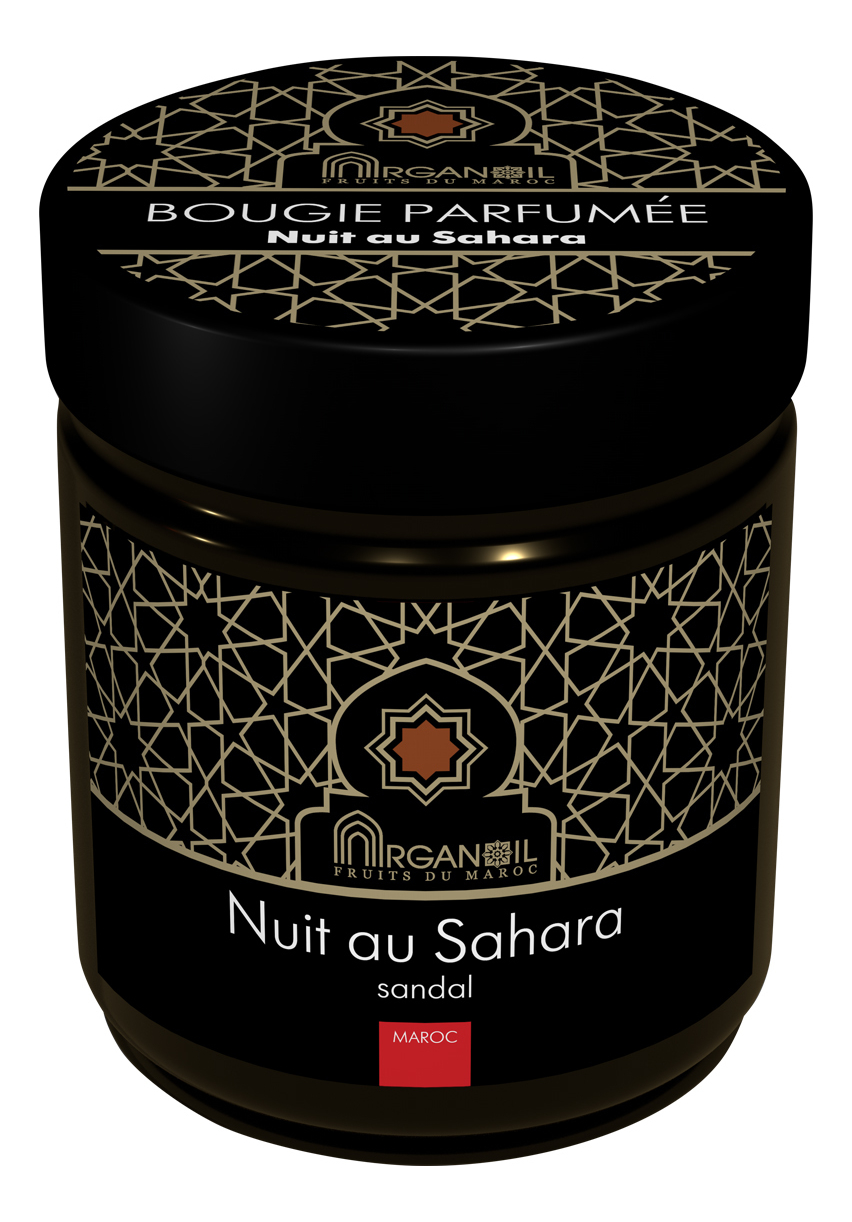 Ароматическая свеча Ночь в Сахаре Bougie Parfumee Nuit Au Sahara (сандаловое дерево): Свеча 55мл