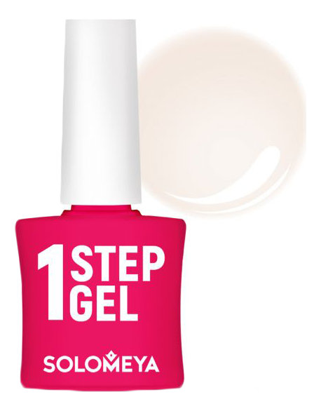 

Однофазный гель-лак для ногтей 1 Step Gel 5мл: 2 Clouds, Однофазный гель-лак для ногтей 1 Step Gel 5мл