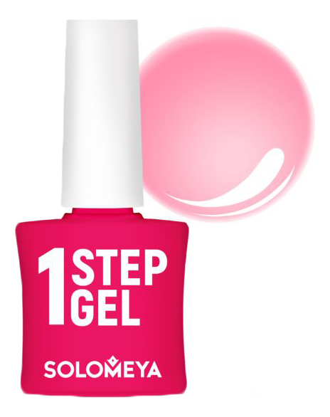 

Однофазный гель-лак для ногтей 1 Step Gel 5мл: 16 Dream, Однофазный гель-лак для ногтей 1 Step Gel 5мл