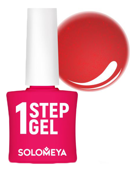 

Однофазный гель-лак для ногтей 1 Step Gel 5мл: 35 Christmas, Однофазный гель-лак для ногтей 1 Step Gel 5мл