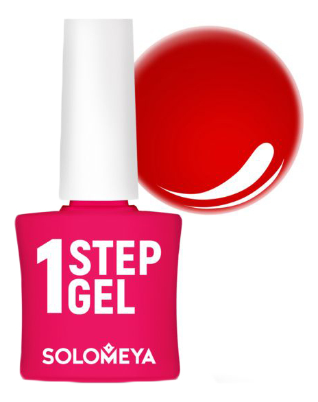 

Однофазный гель-лак для ногтей 1 Step Gel 5мл: 19 Pepper, Однофазный гель-лак для ногтей 1 Step Gel 5мл