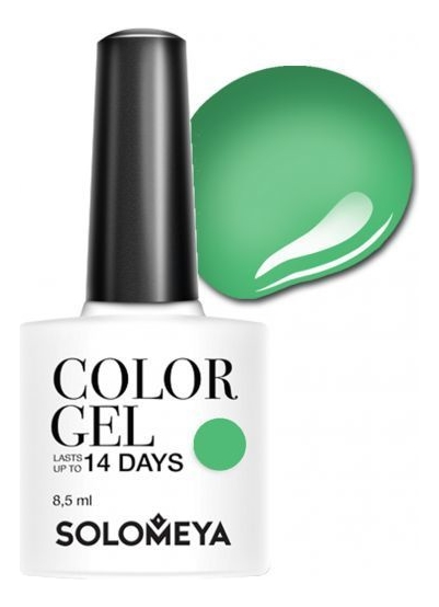Гель-лак для ногтей Color Gel 14 Days 8,5мл: 107 Natural Green гель лак для ногтей color gel 14 days 8 5мл 17 puce
