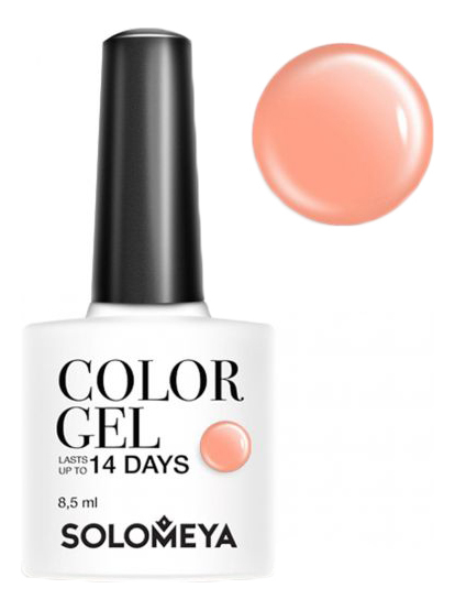 

Гель-лак для ногтей Color Gel 14 Days 8,5мл: 14 Peach, Гель-лак для ногтей Color Gel 14 Days 8,5мл
