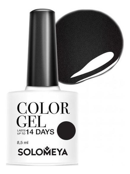 

Гель-лак для ногтей Color Gel 14 Days 8,5мл: 60 Perfectly Black, Гель-лак для ногтей Color Gel 14 Days 8,5мл