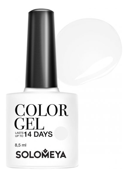 

Гель-лак для ногтей Color Gel 14 Days 8,5мл: 125 Super White, Гель-лак для ногтей Color Gel 14 Days 8,5мл