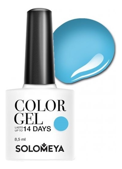 Гель-лак для ногтей Color Gel 14 Days 8,5мл: 109 Blue Sky гель лак для ногтей color gel 14 days 8 5мл 17 puce