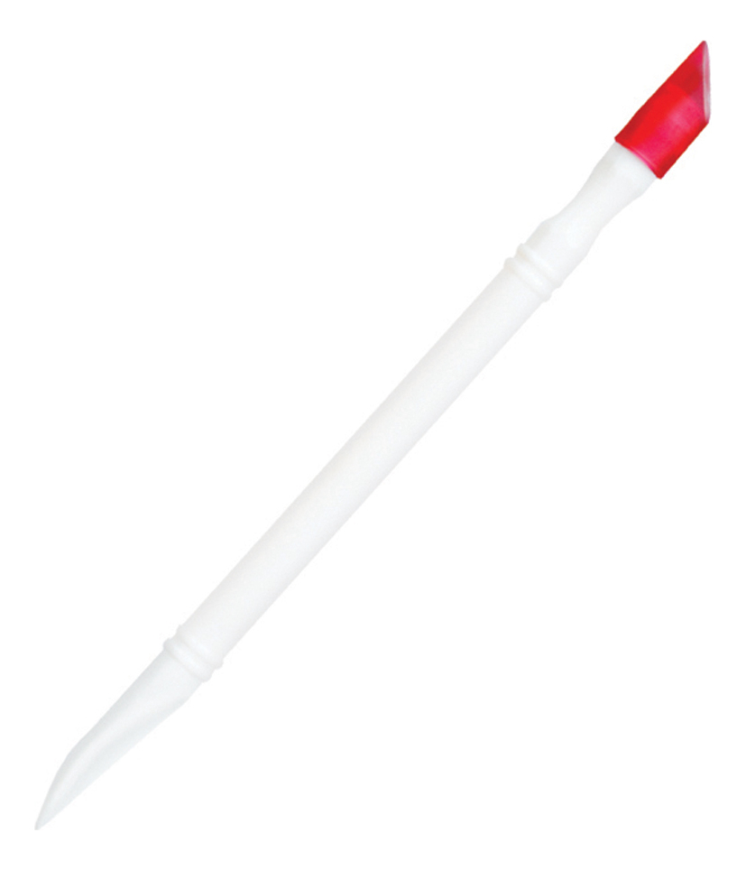 Пластиковая палочка для кутикулы Cuticle Pusher &amp; Tip 1628 от Randewoo