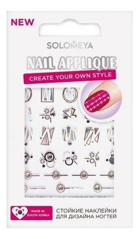 

Стойкие наклейки для дизайна ногтей Geometric Fantasy Nail Applique