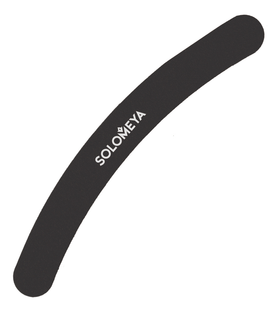 

Пилка для ногтей Бумеранг: 0809 Black 100/180, Пилка для ногтей Бумеранг