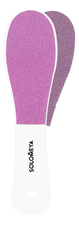 Solomeya Педикюрная пилка 2-х сторонняя Personal Gadget Purple Magenta Pedicure 80/100