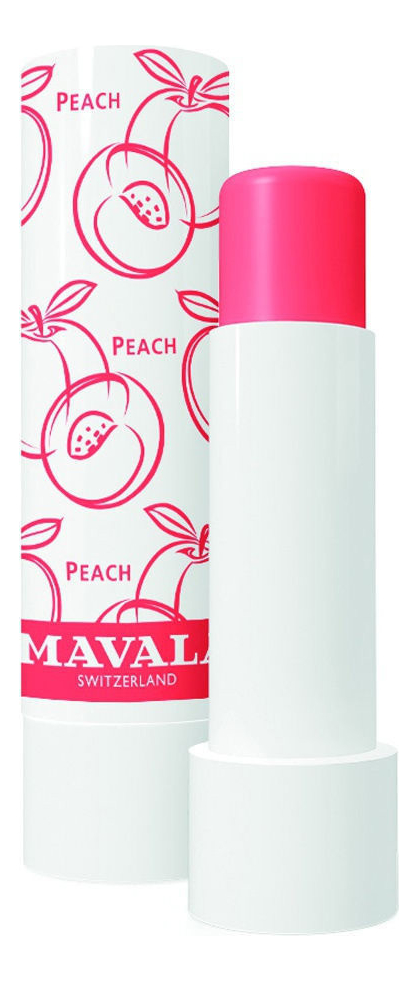 

Бальзам для губ Lip Balm 4,5г: Peach, Бальзам для губ Lip Balm 4,5г