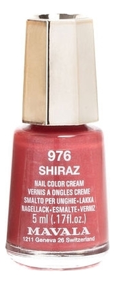 

Лак для ногтей Nail Color Cream 5мл: 976 Shiraz, Лак для ногтей Nail Color Cream 5мл