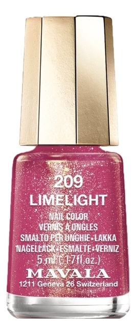 

Лак для ногтей Nail Color 5мл: 209 Limelight, Лак для ногтей Nail Color 5мл