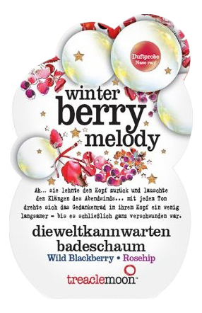 Пена для ванны Ягодный смузи Winter Berry Melody Badeschaum: Пена 80мл