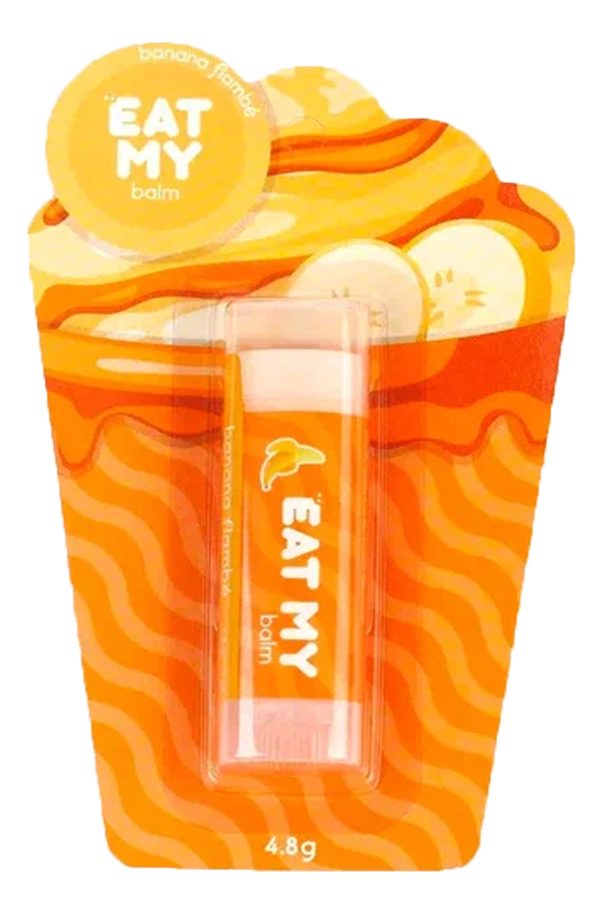 Бальзам для губ Balm Banana Flambe 4,8г бальзам для губ eat my balm banana flambe 4 8 гр