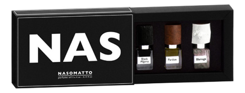 

Nas: духи 3*4мл (Black Afgano + Pardon + Blamage), Nas