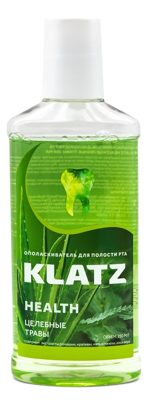 Купить Ополаскиватель для полости рта Целебные травы Health 250мл, Klatz