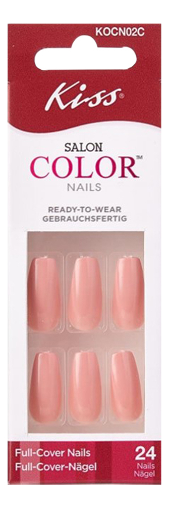 

Накладные ногти Карамелька Design Nails KOCN02C 24шт (без клея, средняя длина)