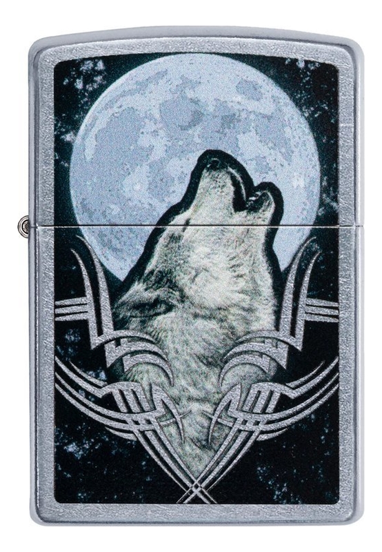 

Зажигалка бензиновая Howling Wolf Design 49261