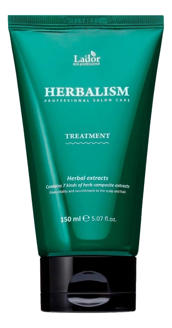 Травяная маска для волос с аминокислотами Herbalism Treatment: Маска 150мл lador укрепляющая травяная маска для волос с аминокислотами herbalism treatment