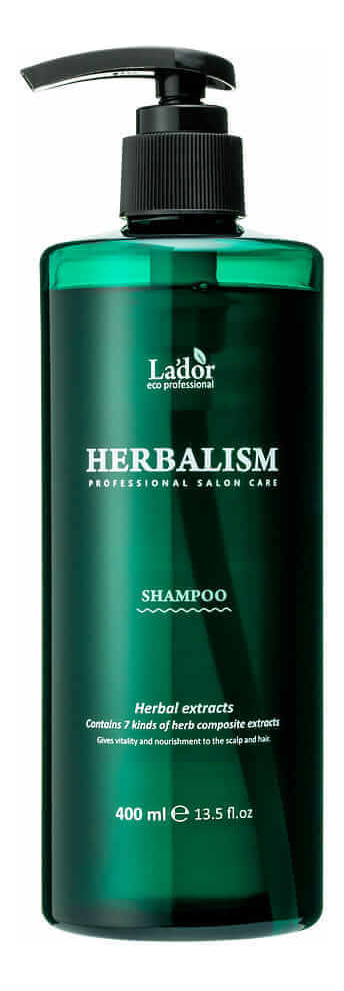 Травяной шампунь для волос с аминокислотами Herbalism Shampoo: Шампунь 400мл compliment шампунь репейный с комплексом 7 трав 200