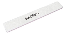 Solomeya Профессиональная пилка для натуральных и искусственных ногтей широкая Wide Nail File 100/180