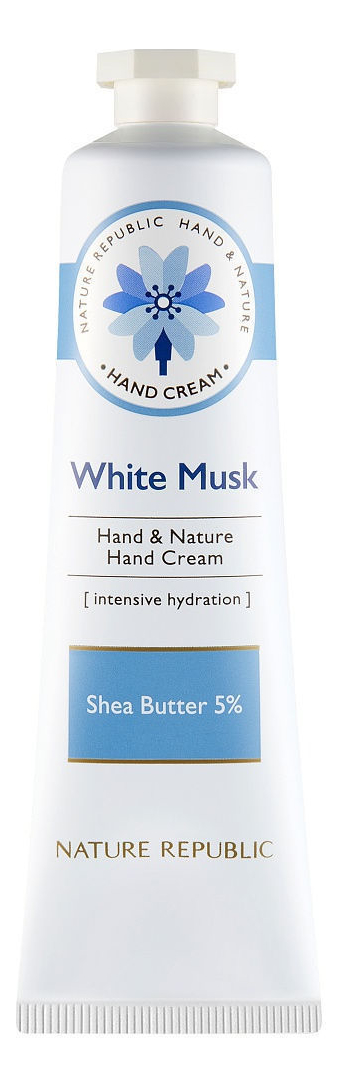 Крем для рук Hand &amp; Nature Hand Cream White Musk 30мл