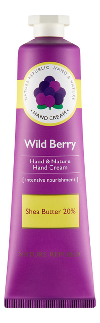 Крем для рук Hand &amp; Nature Hand Cream Wild Berry 30мл
