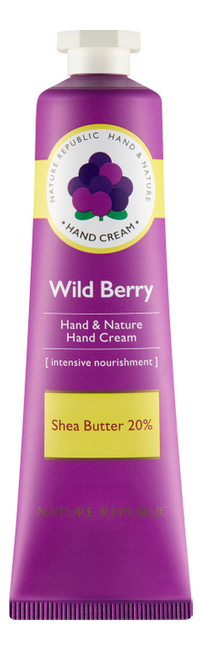

Крем для рук Hand & Nature Hand Cream Wild Berry 30мл