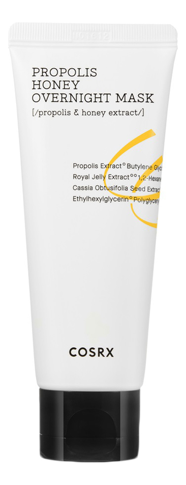 Ночная маска на основе экстракта прополиса и маточного молочка Full Fit Propolis Honey Overnight Mask 60мл ночная маска на основе экстракта прополиса и маточного молочка full fit propolis honey overnight mask 60мл